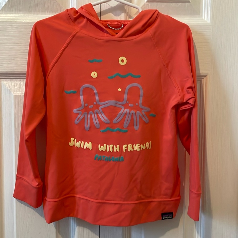 Patagonia kids Capilene Cool Daily hooded sun shirt - size 4T